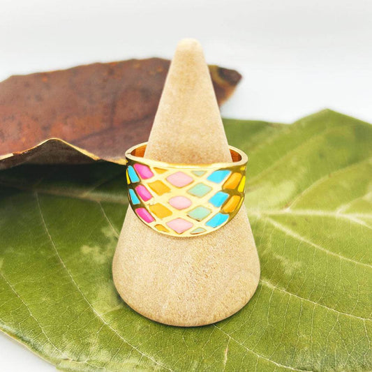 Anillo Chroma | Joyas de acero y plata | Inaianei.