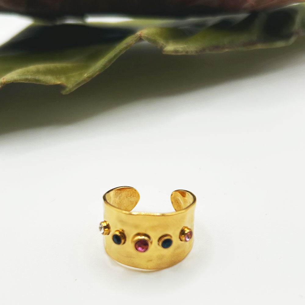 Anillo Hivai | Joyas de acero y plata | Inaianei.