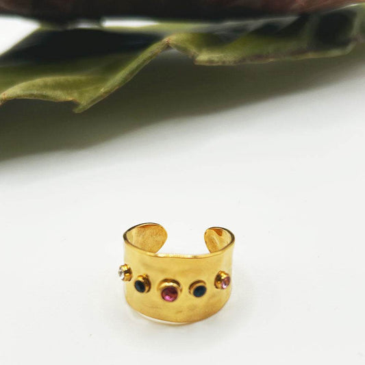 Anillo Hivai | Joyas de acero y plata | Inaianei.