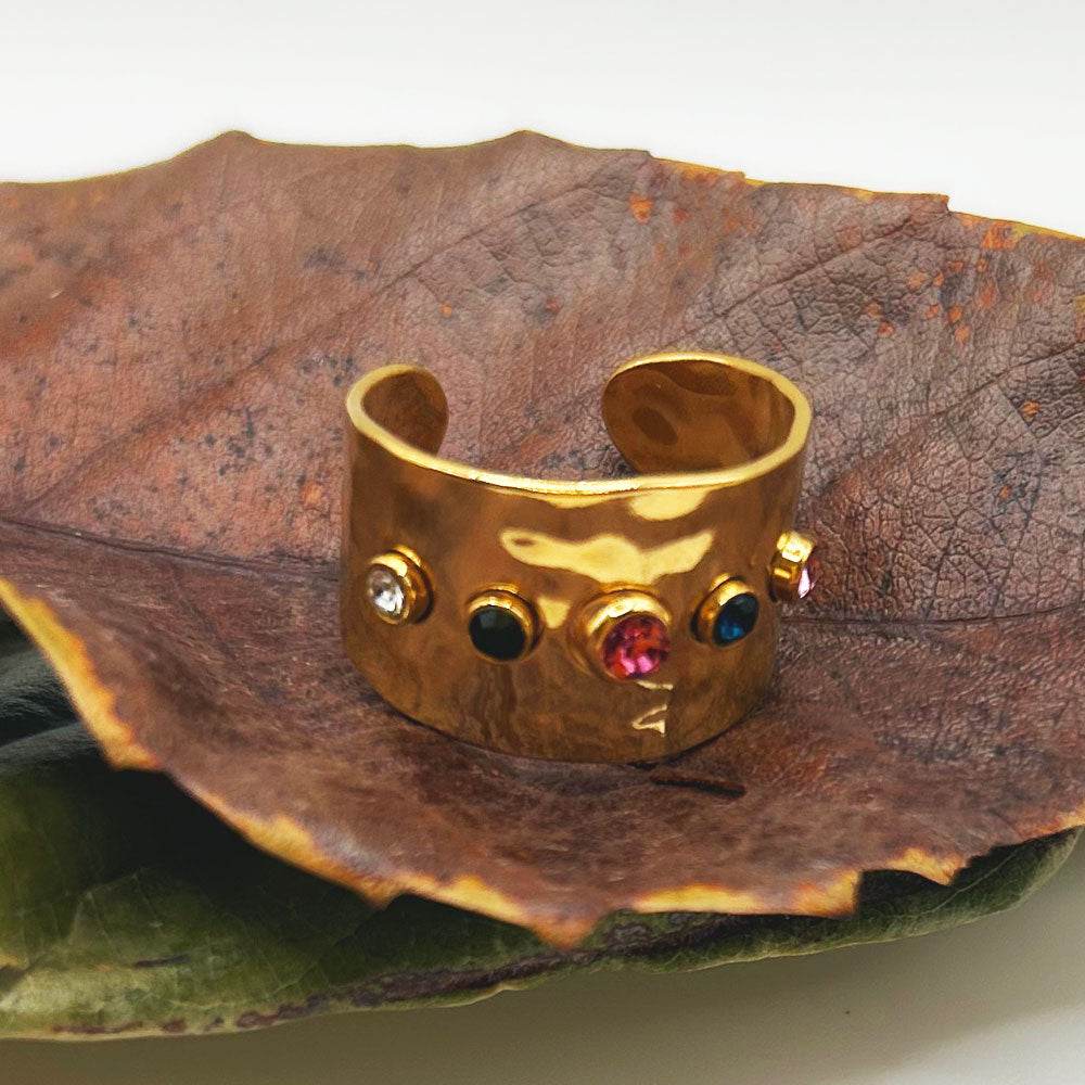 Anillo Hivai | Joyas de acero y plata | Inaianei.