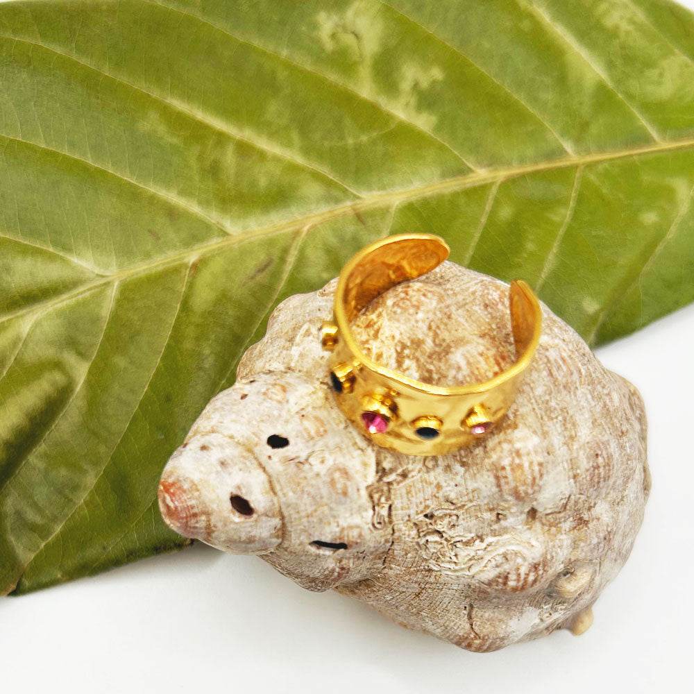 Anillo Hivai | Joyas de acero y plata | Inaianei.