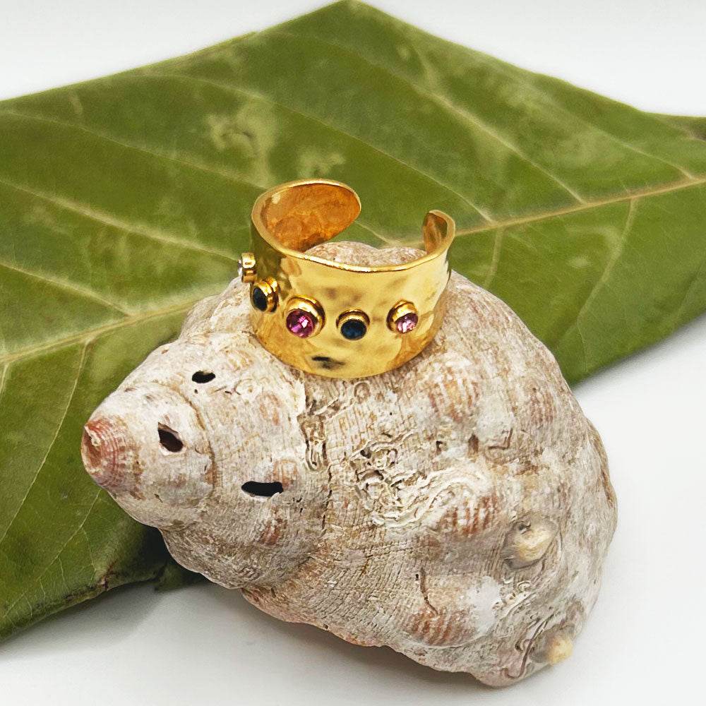 Anillo Hivai | Joyas de acero y plata | Inaianei.