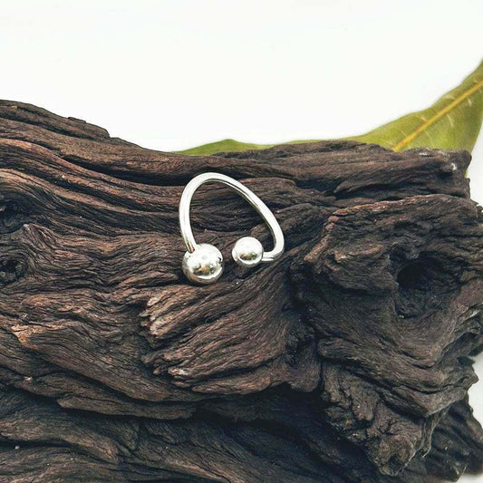 Anillo Kora | Joyas de acero y plata | Inaianei.