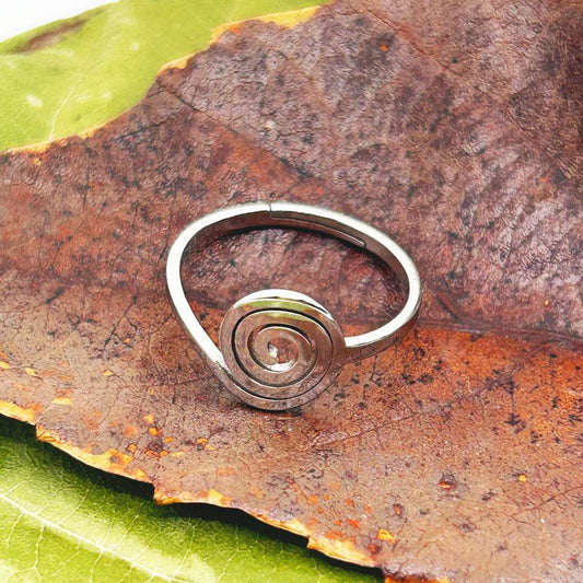 Anillo Ondina | Joyas de acero y plata | Inaianei.