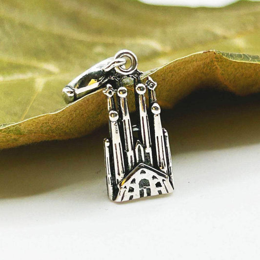 Charm Sagrada Familia | Joyas de acero y plata | Inaianei.