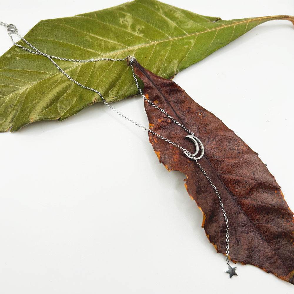 Collar Elara | Joyas de acero y plata | Inaianei.
