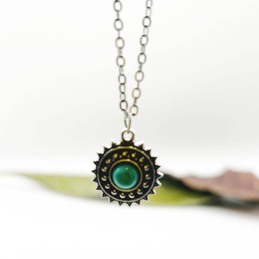 Collar Gyra | Joyas de acero y plata | Inaianei.