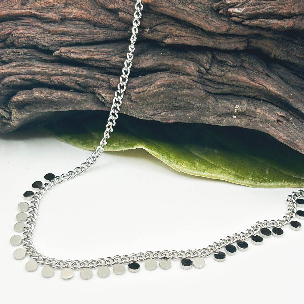 Collar Oru | Joyas de acero y plata | Inaianei.