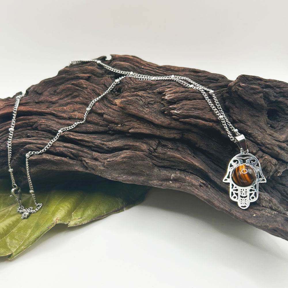 Collar Saida | Joyas de acero y plata | Inaianei.
