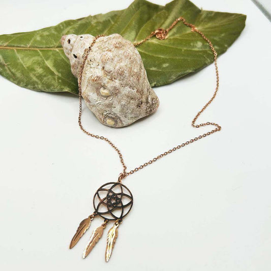 Collar Sapna | Joyas de acero y plata | Inaianei.