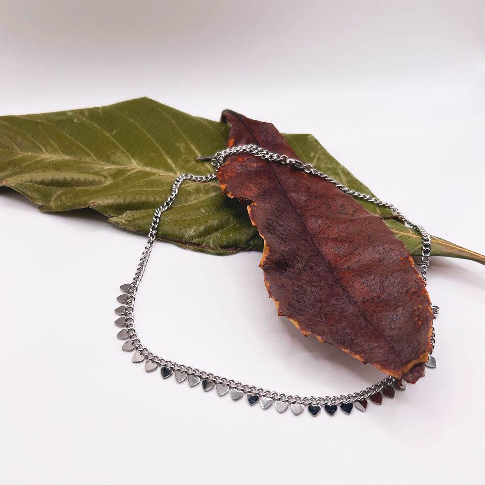 Collar Saro | Joyas de acero y plata | Inaianei.