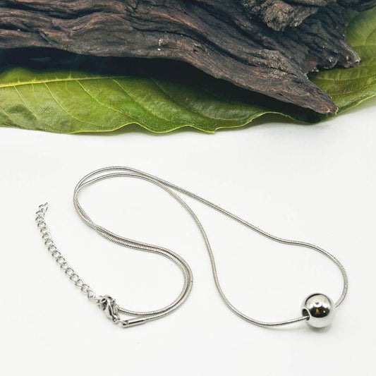 Collar Sira | Joyas de acero y plata | Inaianei.