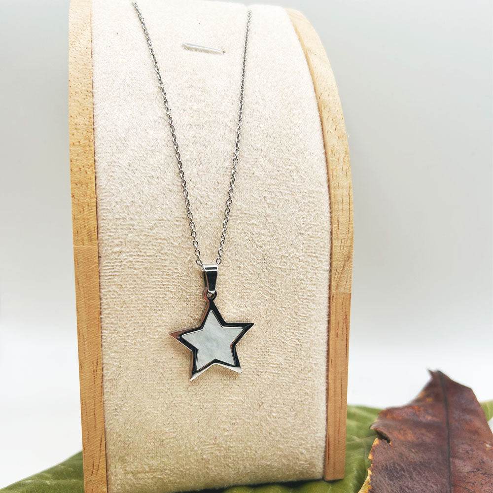Collar Vega | Joyas de acero y plata | Inaianei.