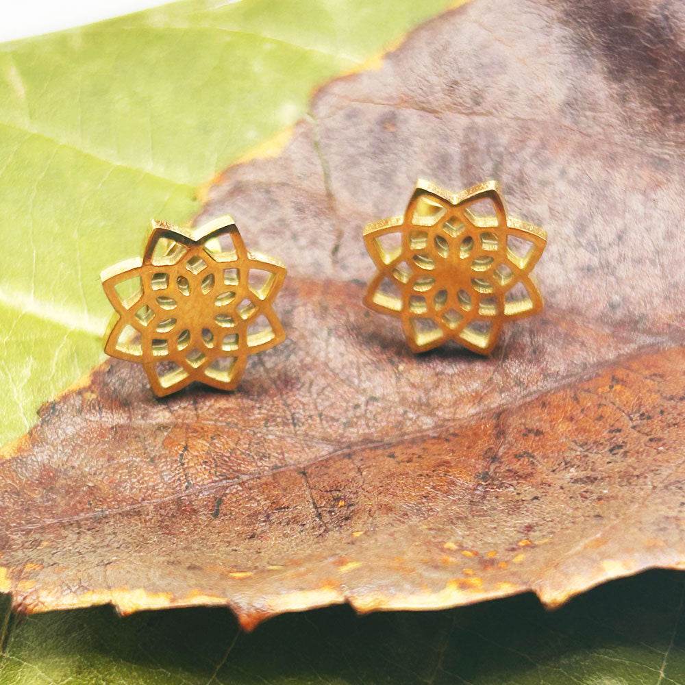 Pendientes Mana | Joyas de acero y plata | Inaianei.