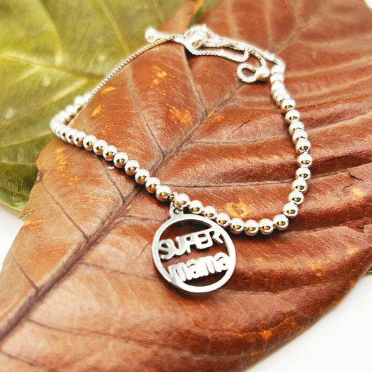 Pulsera Maiya | Joyas de acero y plata | Inaianei.