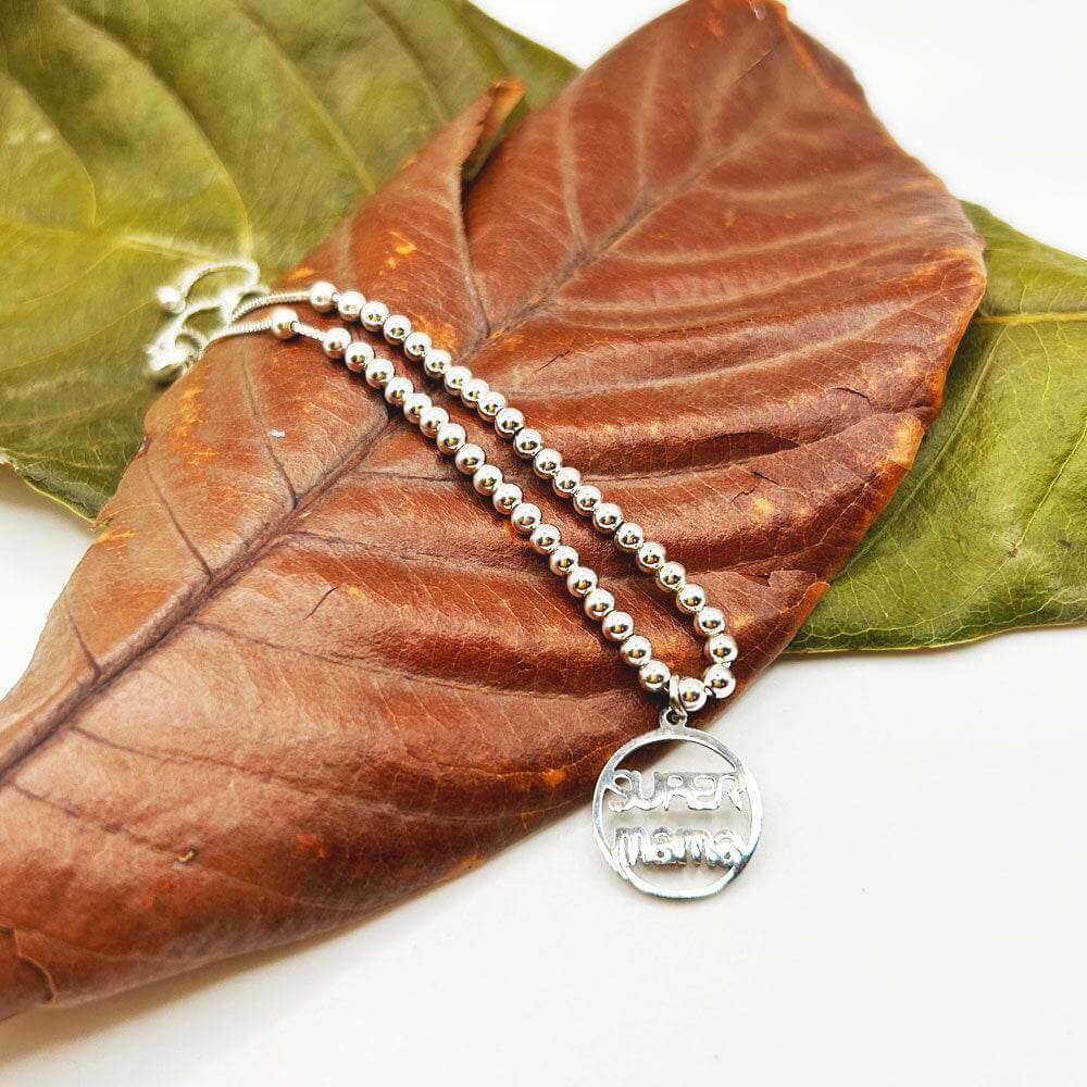 Pulsera Maiya | Joyas de acero y plata | Inaianei.