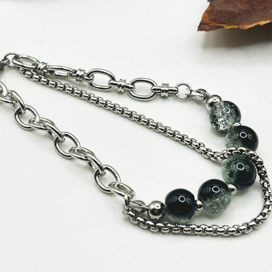 Pulsera Meera | Joyas de acero y plata | Inaianei.