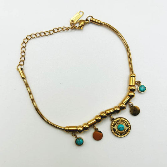 Pulsera Noor | Joyas de acero y plata | Inaianei.