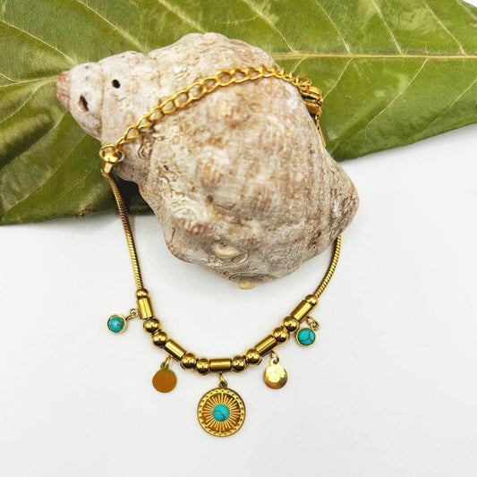 Pulsera Noor | Joyas de acero y plata | Inaianei.