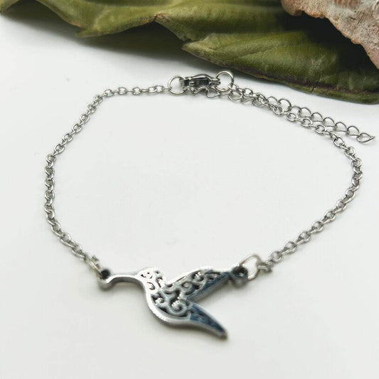 Tobillera Parvati | Joyas de acero y plata | Inaianei.