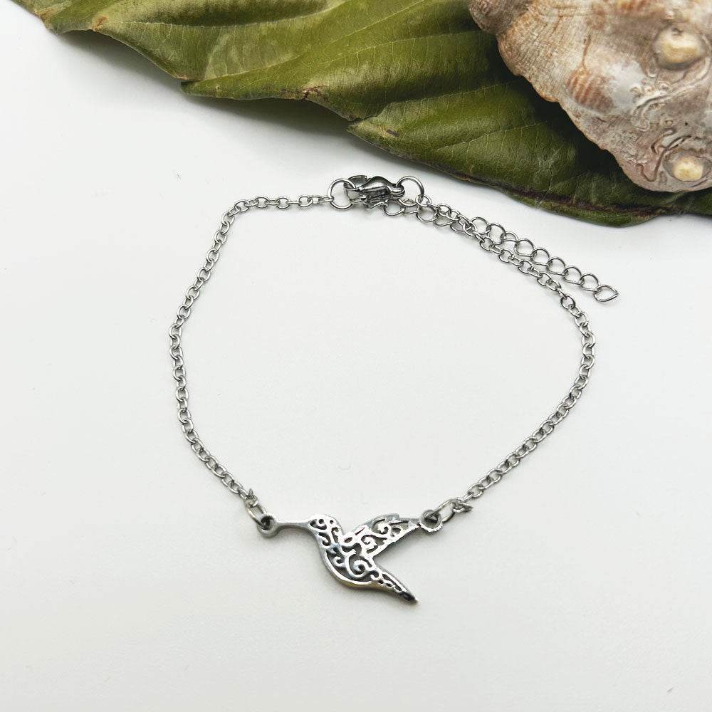 Tobillera Parvati | Joyas de acero y plata | Inaianei.