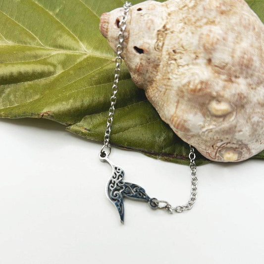 Tobillera Parvati | Joyas de acero y plata | Inaianei.