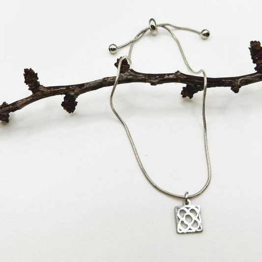 Pulsera Rambla | Joyas de acero y plata | Inaianei.