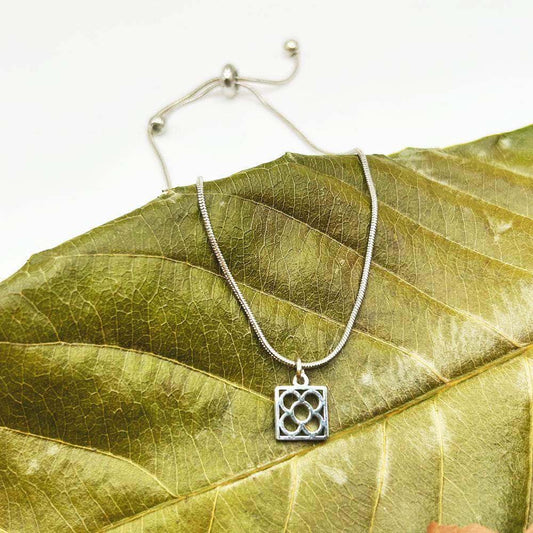 Pulsera Rambla | Joyas de acero y plata | Inaianei.