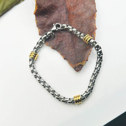 Pulsera Yara | Joyas de acero y plata | Inaianei.