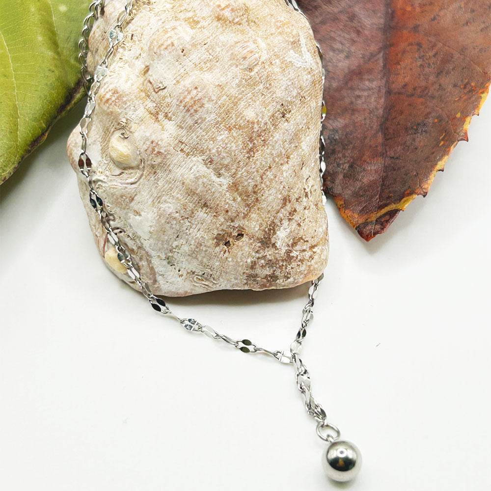 Tobillera Brisa | Joyas de acero y plata | Inaianei.