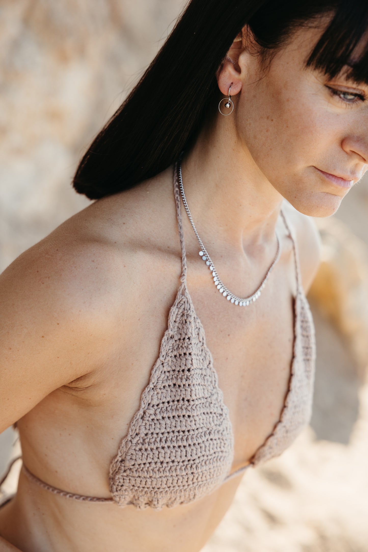 Collar Oru | Joyas de acero y plata | Inaianei.
