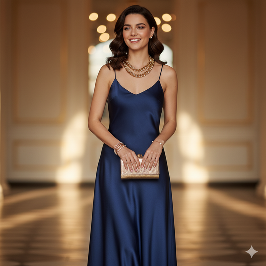 Invitada perfecta: cómo elevar un vestido simple con 3 accesorios