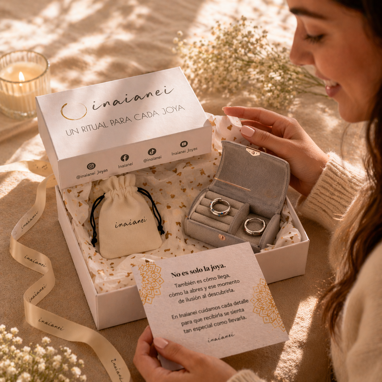 Packaging y detalles incluidos en los Packs con Alma de Inaianei