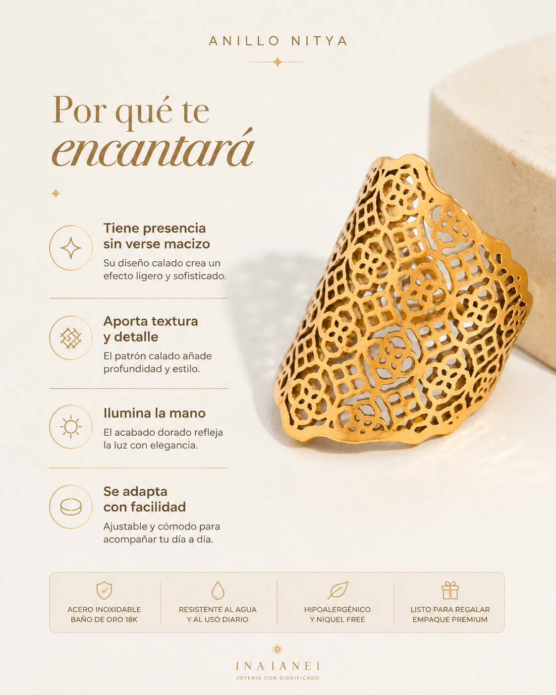Anillo Nitya