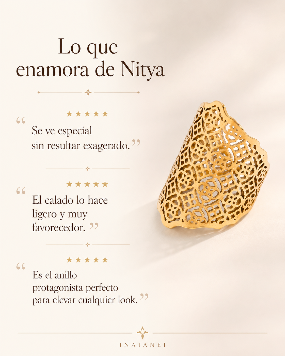 Anillo Nitya