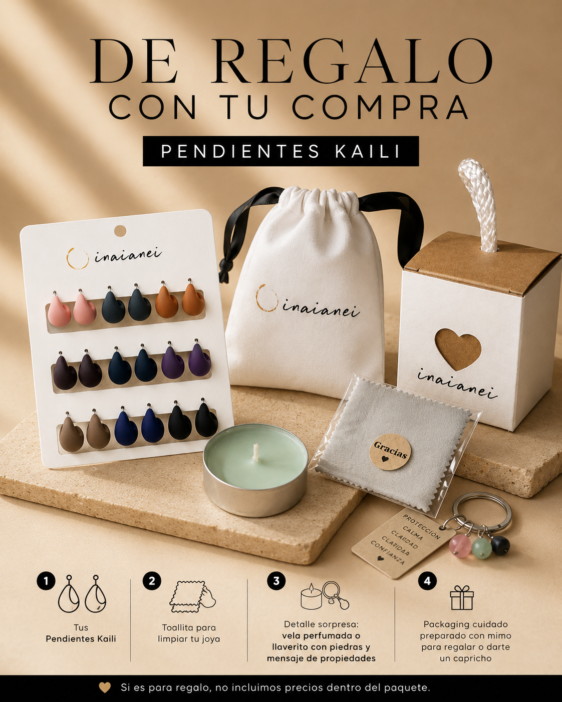 Pendientes Kaili