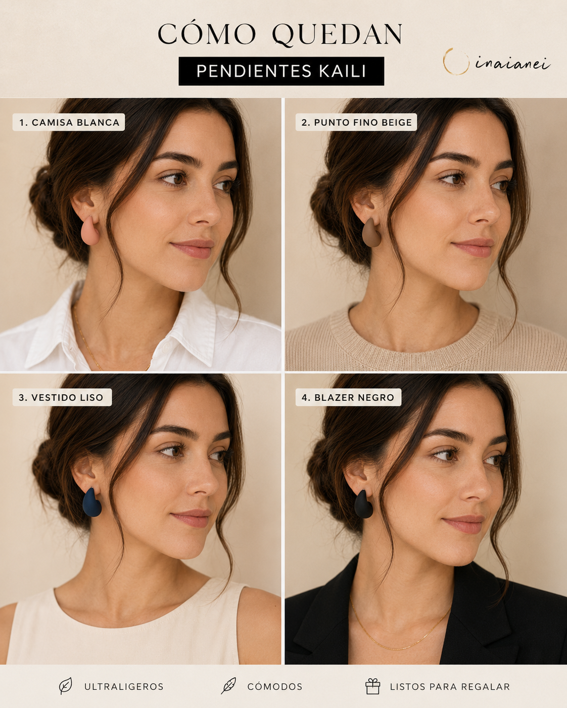 Pendientes Kaili