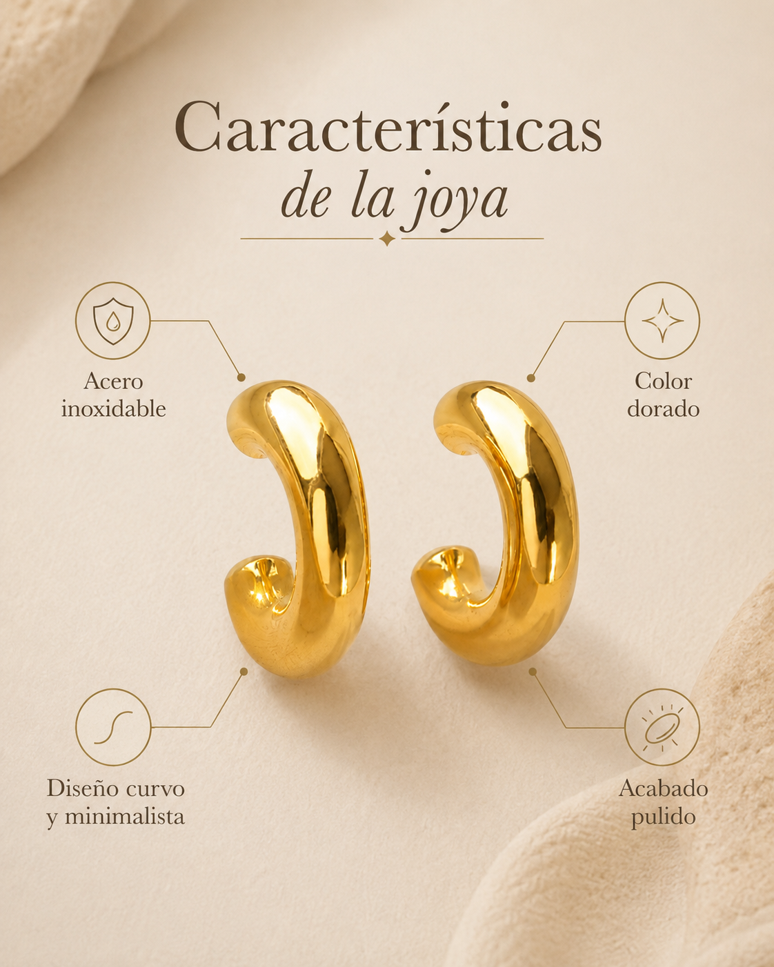 Pendientes Kanti