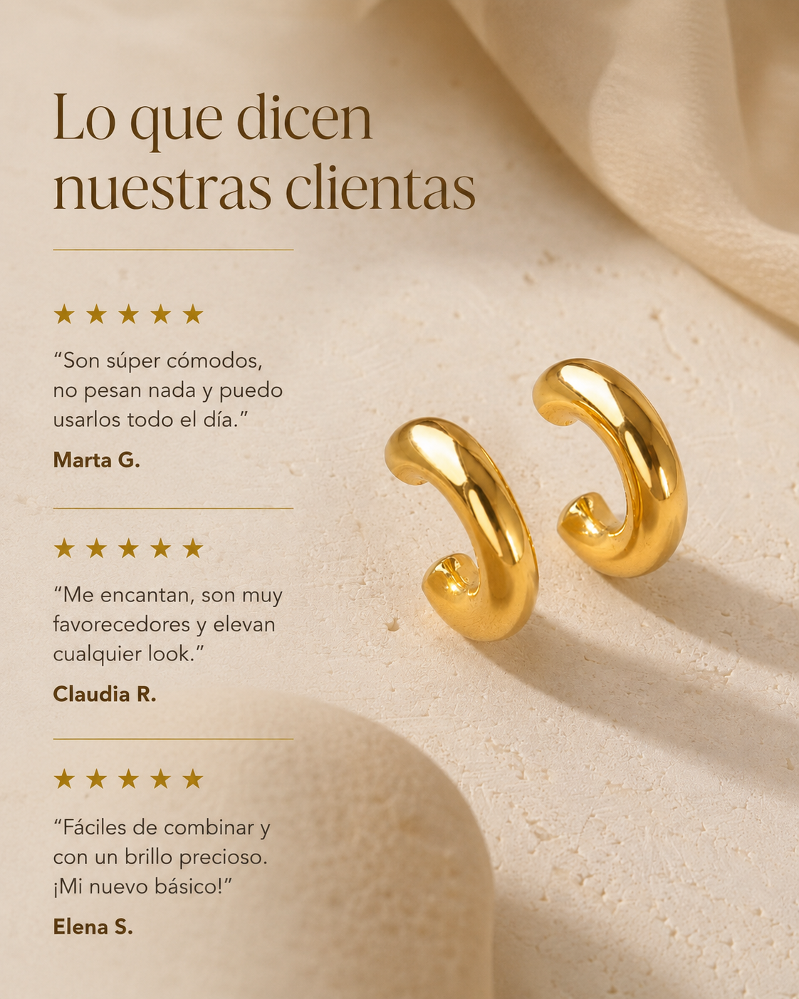 Pendientes Kanti