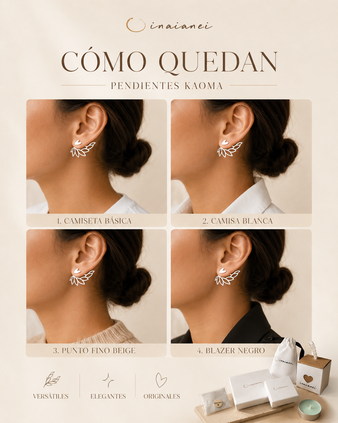 Pendientes Kaoma