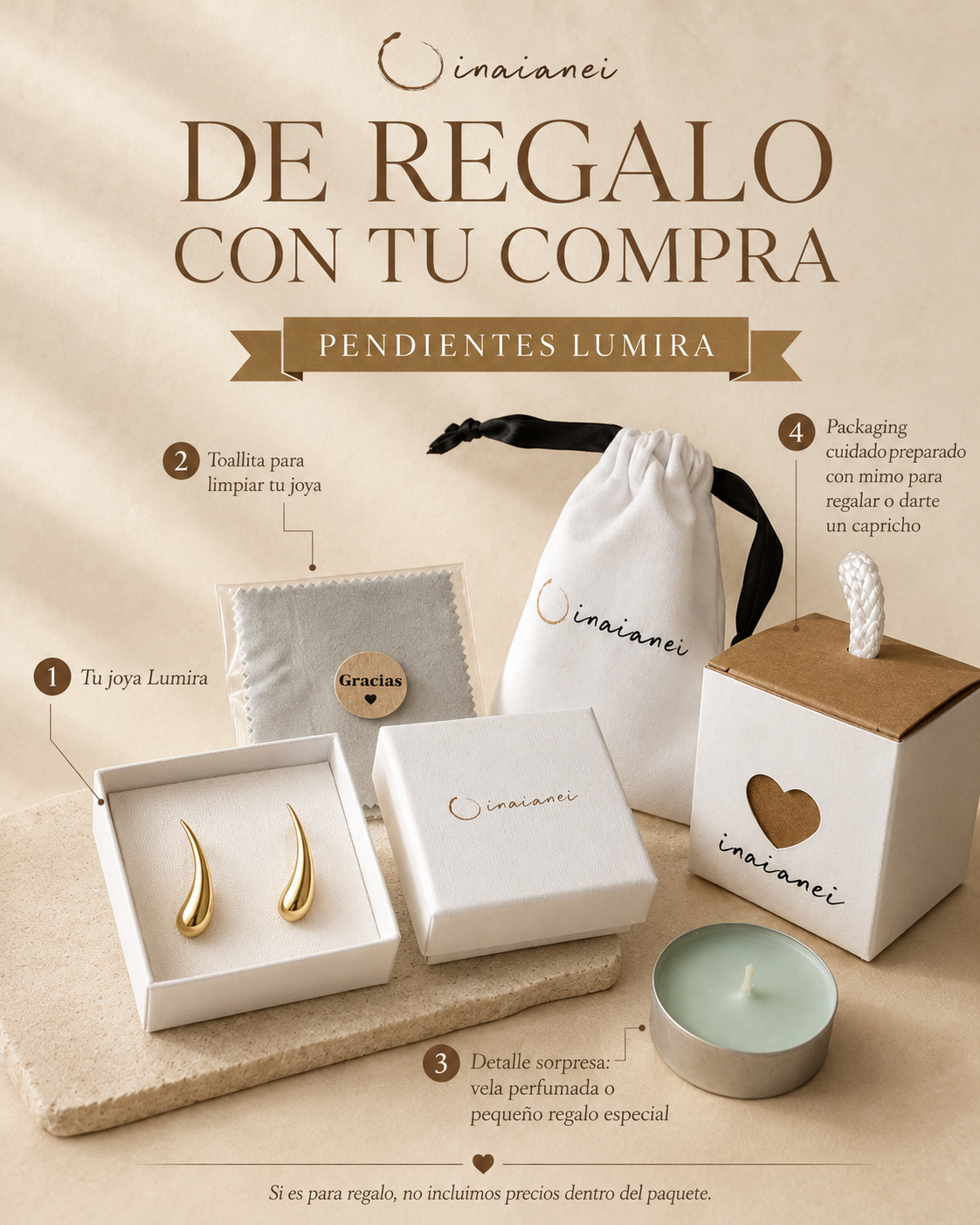 Pendientes Lumira