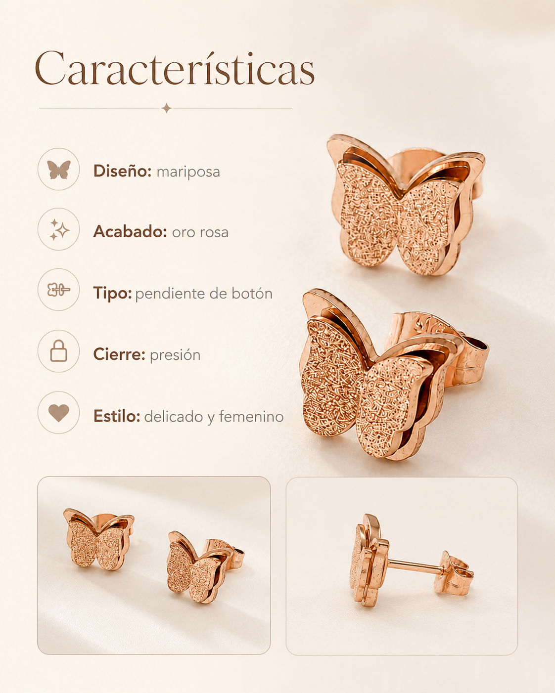 Pendientes Mani