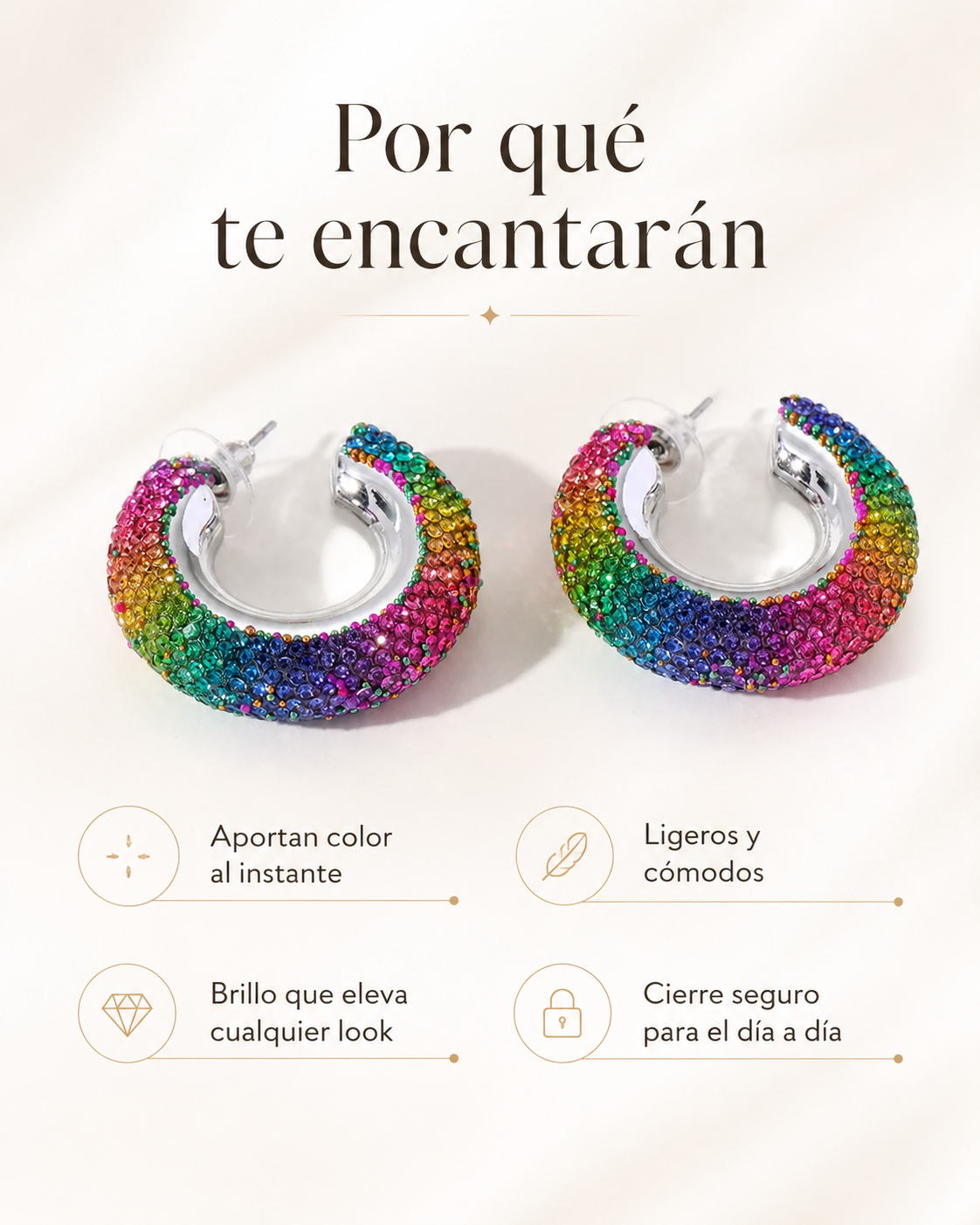 Pendientes Satrangi