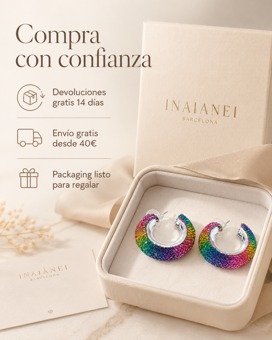 Pendientes Satrangi