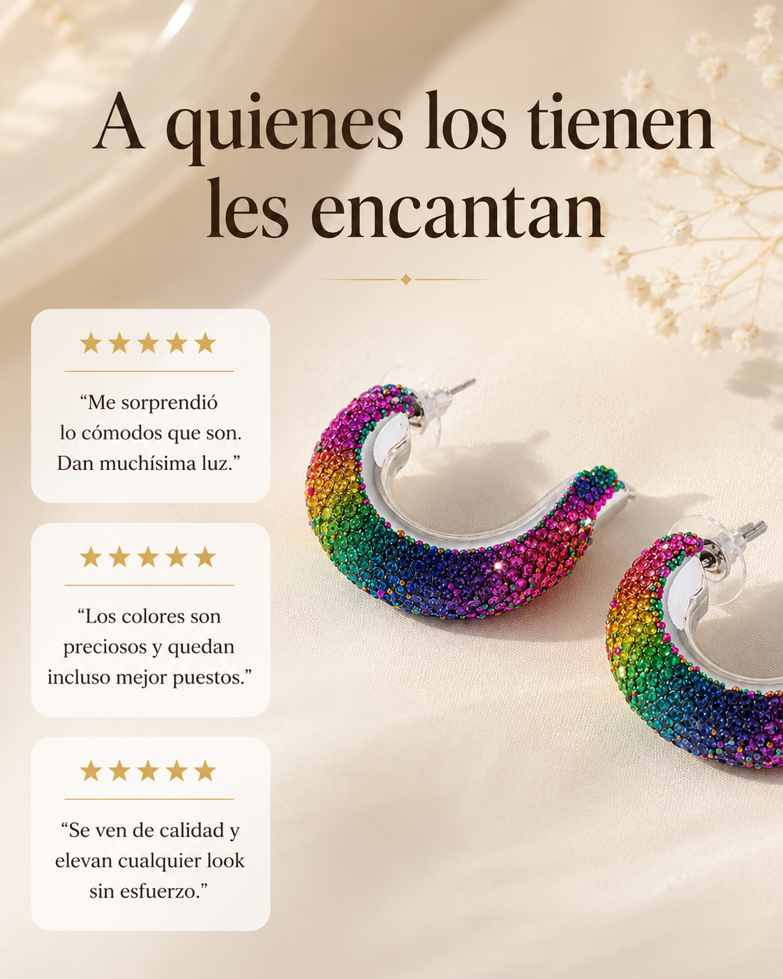 Pendientes Satrangi