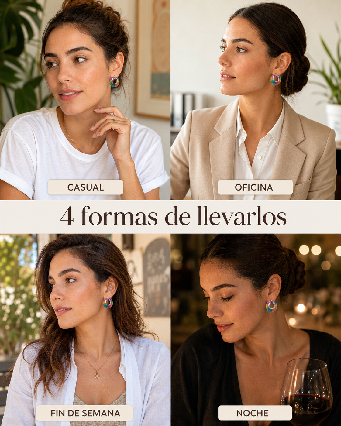 Pendientes Satrangi