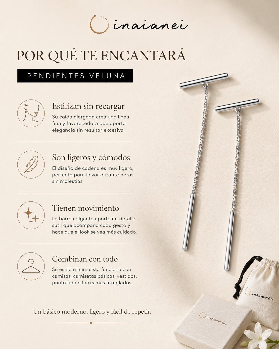 Pendientes Veluna