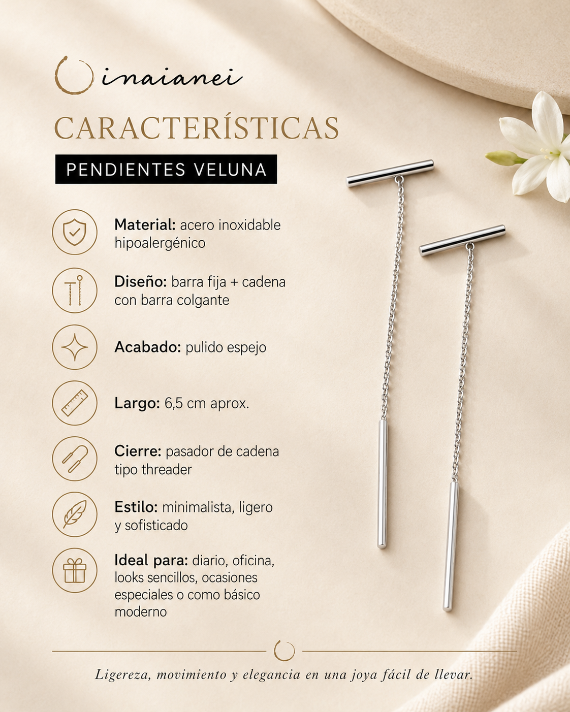 Pendientes Veluna