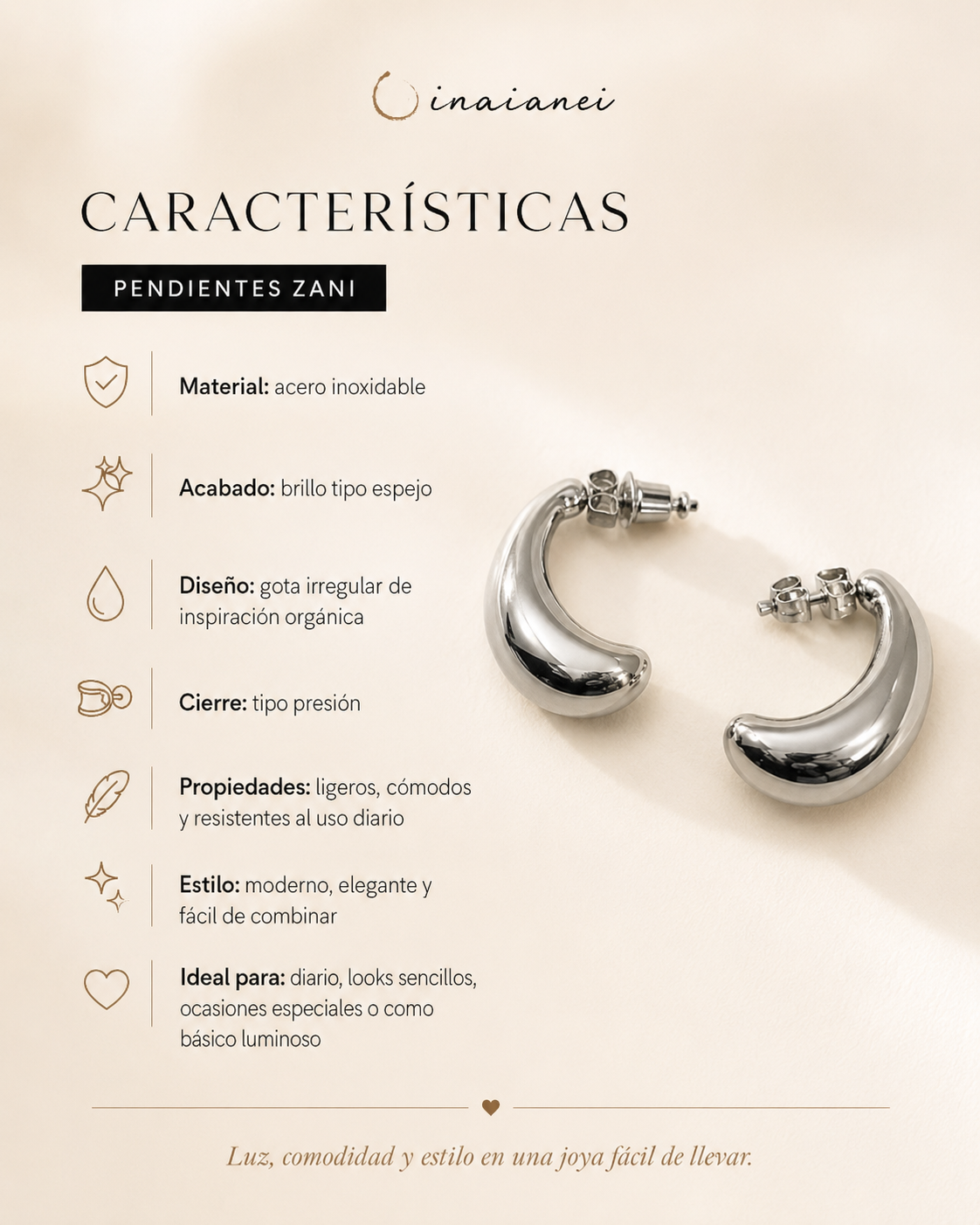 Pendientes Zani