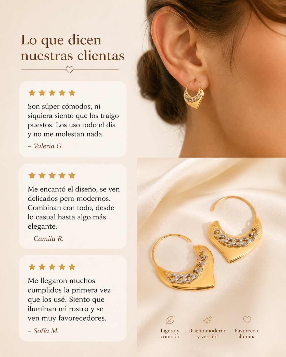 Pendientes Zorae